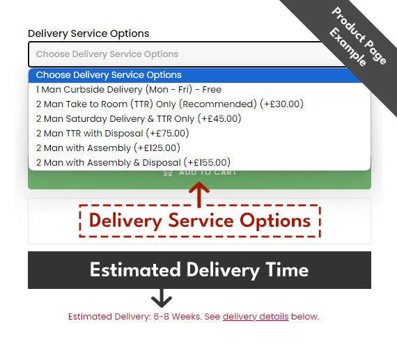 Delivery Service Options